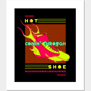 Hot shoe 90s racing Posters and Art